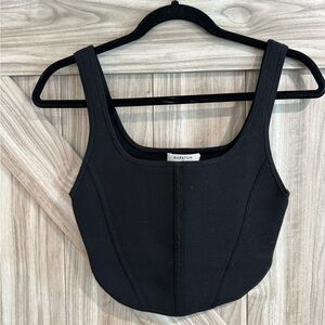 Aritzia Black Knit Top